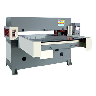 Guter Preis Doppelseitige hydraulische Druckschneidemaschine Einfache Installation Gürtelbandschneidemaschine Online