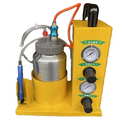 Harga yang bagus Precision Control Kulit Glueing Machine Mudah membersihkan lem Mesin sikat on line