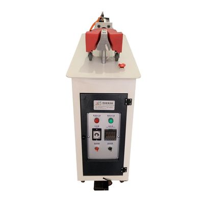 Harga yang bagus Satu Stasiun Hot Melt Adhesive Counter Molding Machine Untuk Setelan Bagian Belakang Sepatu Heel on line