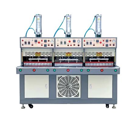 Buon prezzo Calzature sportive macchina per la fabbricazione superiore con saldatura a raffreddamento termico e macchina per la stampa senza cuciture dimensione 2000*850*2000mm in linea