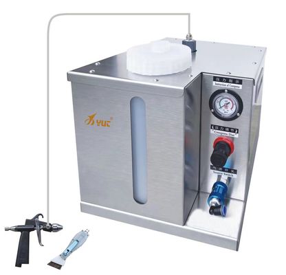 Harga yang bagus Mesin Penyikat Lem Pneumatik Sol Sepatu 3 Liter Pabrikan Asli Mesin Penyikat Lem Tangan Kepala Ganda on line