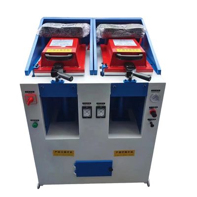 Giá tốt. Máy đè đè đôi đầu khí nén giày giày loại vỏ loại Giày giày giày trực tuyến