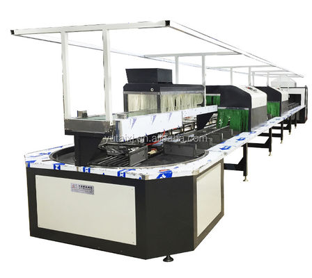 Buen precio Línea de producción de calzado estable YUTAI Línea de montaje de calzado deportivo semiautomático en línea