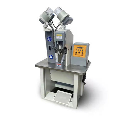 Automatic Pneumatic Hole Punching & Eyeleting Shoe Making Machine for Shoes & Handbags for Manufacturing Plant Use