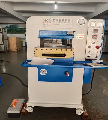 Good price 120Ton Inteligent Hydraulic Vamp Upper PU Leather Bag LOGO Heat Press Leather Embossing Machine online