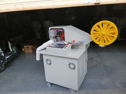 Giá tốt. Máy gấp và cắt dây đai siêu âm hoàn toàn tự động Máy cắt dây đai gấp trực tuyến