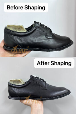 Harga yang bagus Mesin pembuat sepatu mesin pembentuk sepatu wanita kulit untuk penggunaan ruang sampel on line