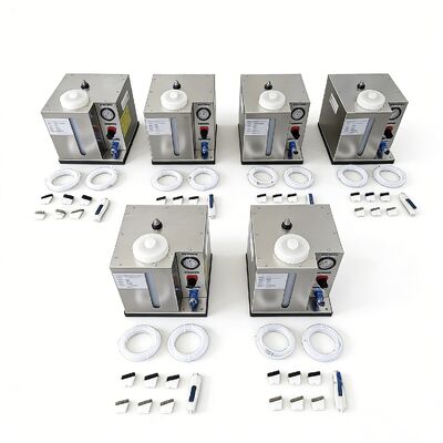 Bom preço Venda a quente de aço inoxidável 3L Revestimento adesivo de estação única ou dupla e cola aplicada para escovar cola para produtos de couro Produtos de madeira Brinquedos Produtos de borracha on-line