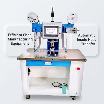 Goede prijs Schoenenmachines half-automatische inlegzool tonglabel warmteoverdracht stempelaar online