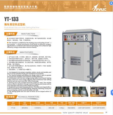 Bon prix Machine de vulcanisation par chauffage sous vide pour le formage de l'empeigne de chaussures en ligne