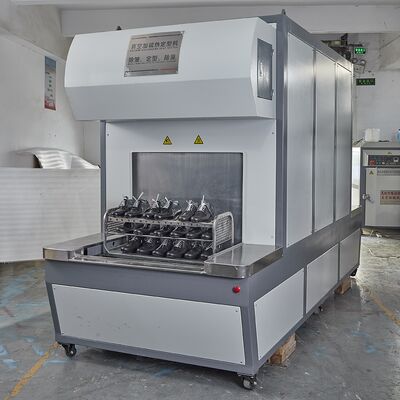 Buen precio Máquina automática de ajuste de calor al vacío para botas de 8a generación de tipo transportador en línea en línea