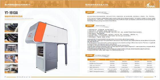 İyi bir fiyat. Enerji tasarruflu ayakkabı ısı ayarlama makinesi CNC işletim sistemi ve büyük ayakkabı alanı ile kırışıklık kaldırma ve deri ayakkabı şekillendirme için ayakkabı ısı S çevrimiçi