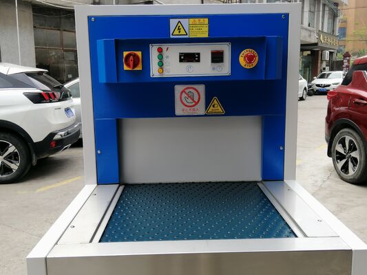 Giá tốt. Máy làm lạnh giày màu xanh tự động Làm mát lạnh cho máy định hình đông lạnh Máy làm lạnh giày tốc độ cao Máy làm lạnh trực tuyến