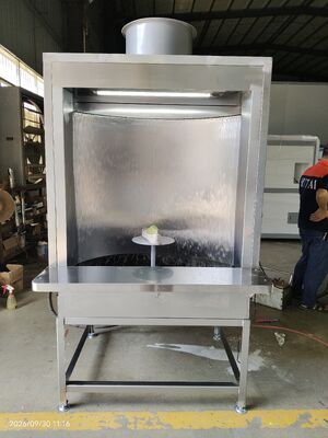 ราคาดี Small Water Circulation Spray Painting Water Curtain Cabinet with Energy-Efficient Design and 80cm Working Width online