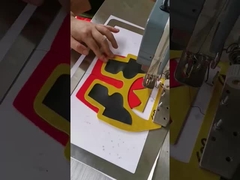 เครื่องเย็บรองเท้าหนัง 240v เครื่องเย็บสตรอเบลแรงดันแบบปนูเมติก