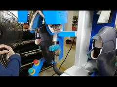 Double Hot Double Cold Shoe Shape Machine 0.6Mpa Untuk Kulit Dan Olahraga