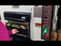 110T mesin embossing kulit